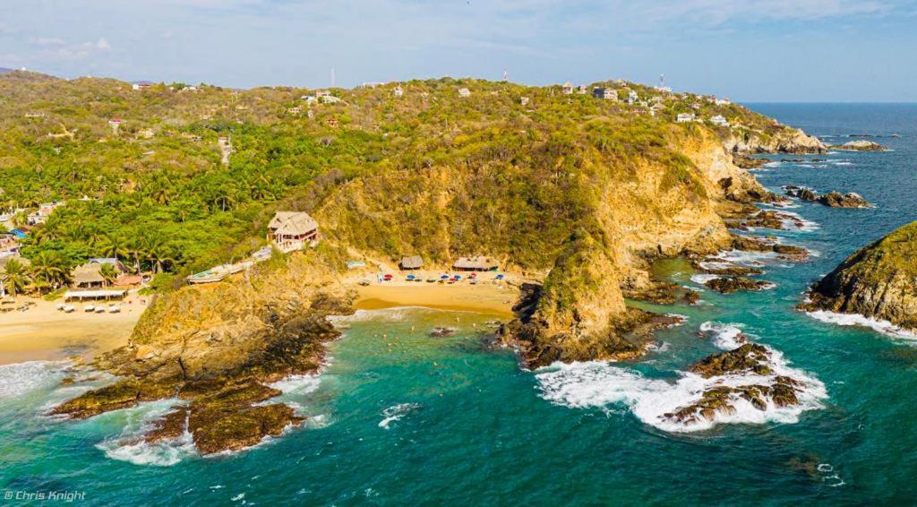 Playa Amor - Private Villa & Best Views Zipolite Exterior foto